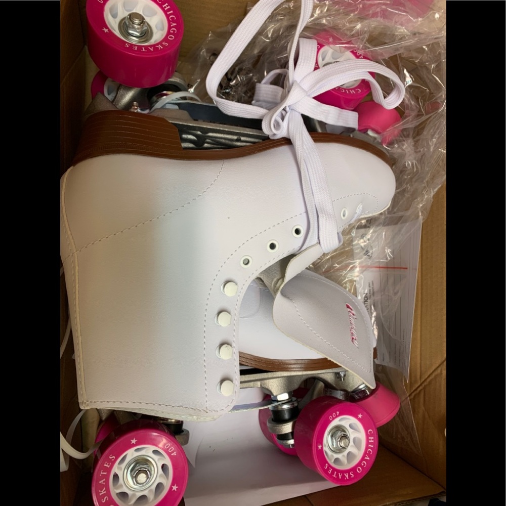 White Roller Skates